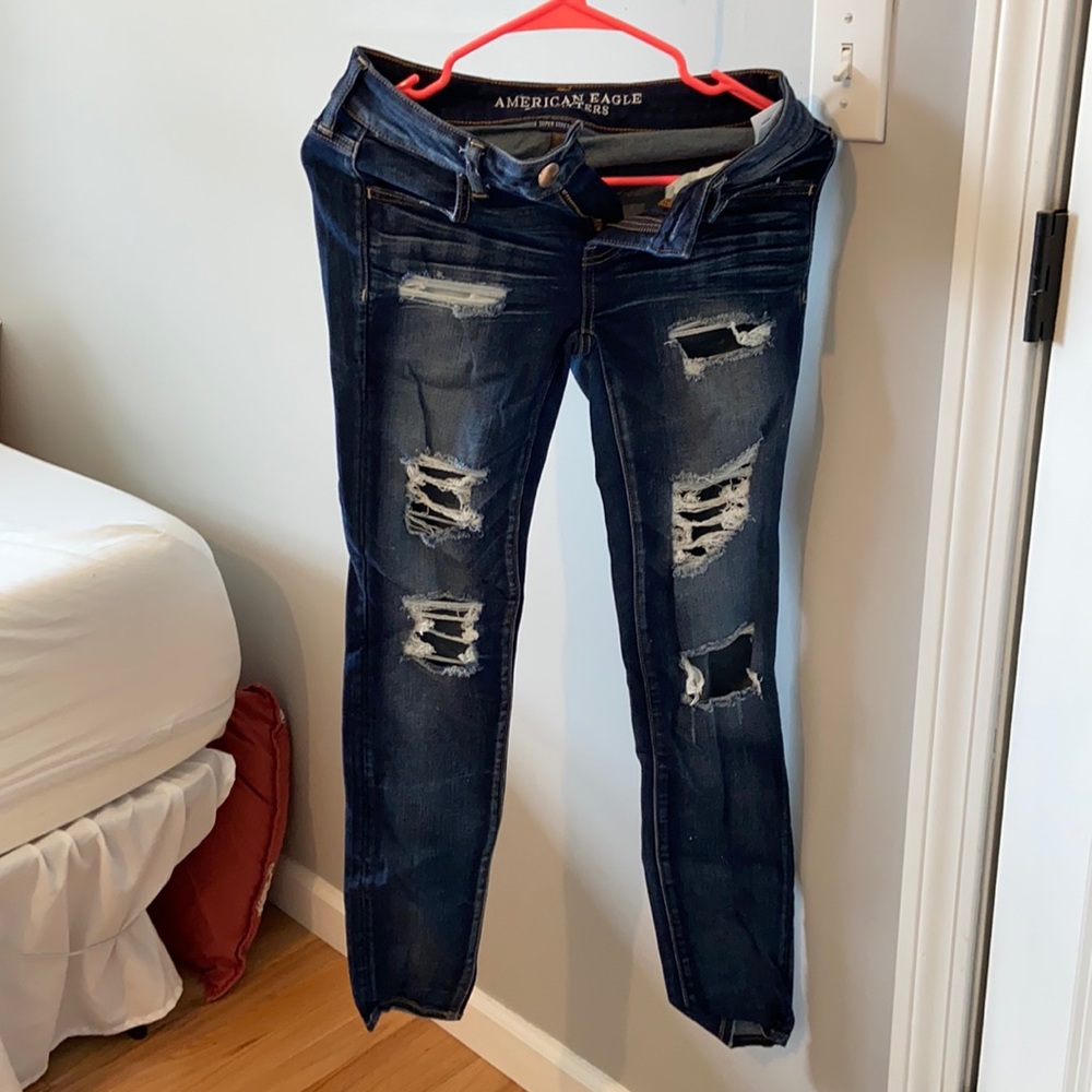 American eagle super stretch skinny jeans
